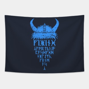 Viking Warrior Helmet Tapestry