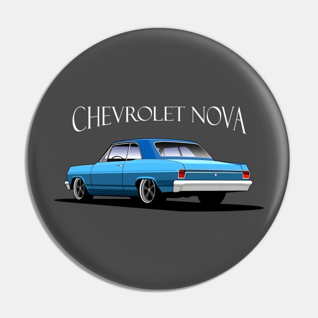 Chevy Nova Classic Car Pin by Turbo29