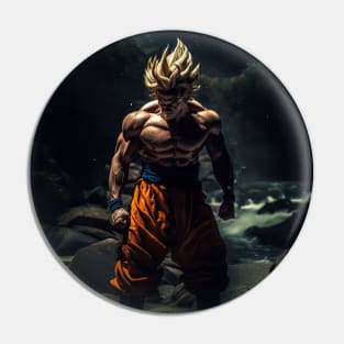 Cinematic Realistic Goku 2 Pin