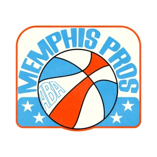 Defunct Memphis Pros Basketball T-Shirt