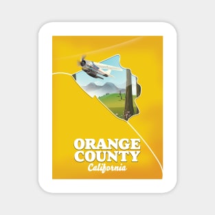 Orange County California Travel poster Magnet