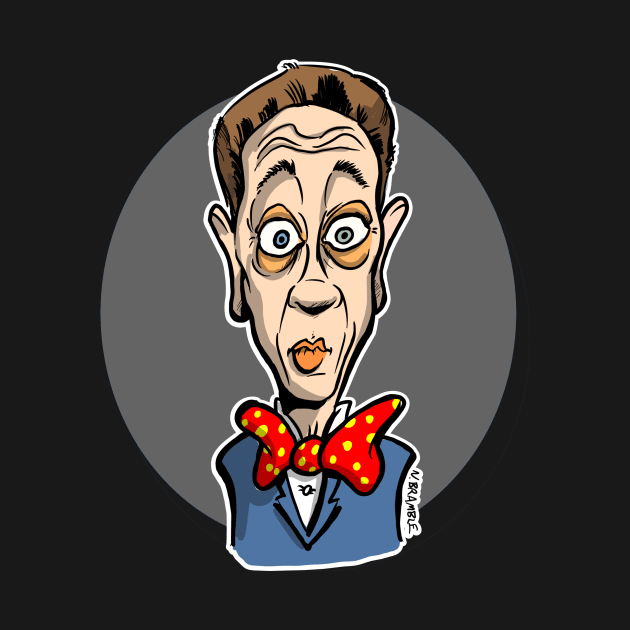 Don Knotts - Cartoon Don Knotts Classic Funny Comedian by natebramble