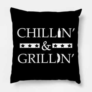 Chilling and Grillin Pillow