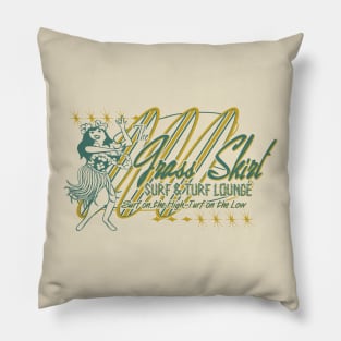 The Grass Skirt Surf & Turf Lounge Pillow