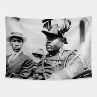 Black History Icon Marcus Garvey Tapestry