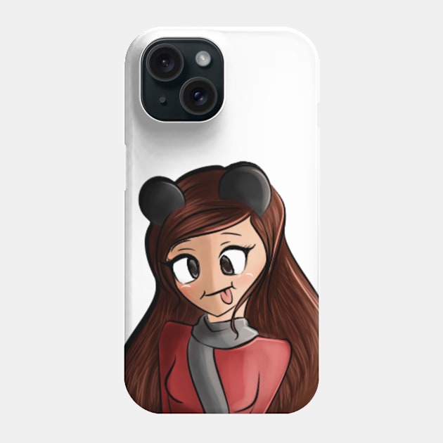 GhostlyMango Derp Emote! Phone Case by GhostlyMango