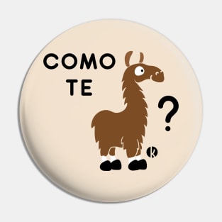 Como te Llama? Pin