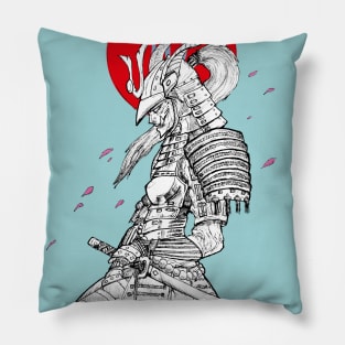 Samurai Girl Pillow