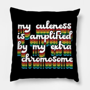 Down Syndrome Awareness // My Extra Chromosome Pillow