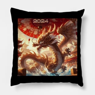 2024 Chinese New Year Pillow