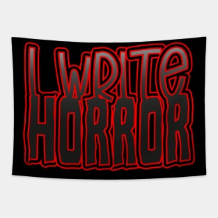 I Write Horror Tapestry