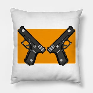 Two Guns Pillow