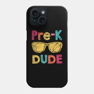 Pre-K Dude Back to School First Day of Preschool Phone Case