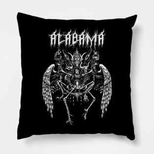 alabama ll darkness Pillow