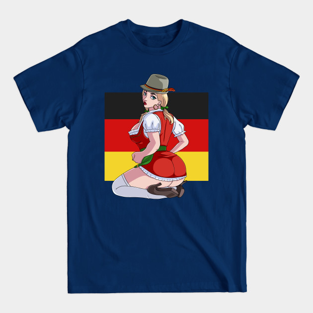 Sexy Oktoberfest Dirndl Dress Party Girl - Oktoberfest Sexy Girl - T-Shirt Sexy Oktoberfest Dirndl Dress Party Girl - Oktoberfest Sexy Girl - T-Shirt