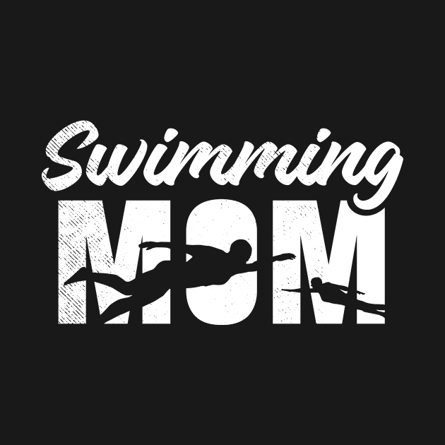 Swimming MOM cute artistic theme by tmuzaa