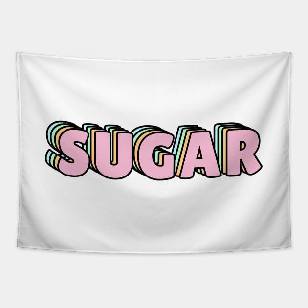 SUGAR PASTEL Tapestry by lukassfr