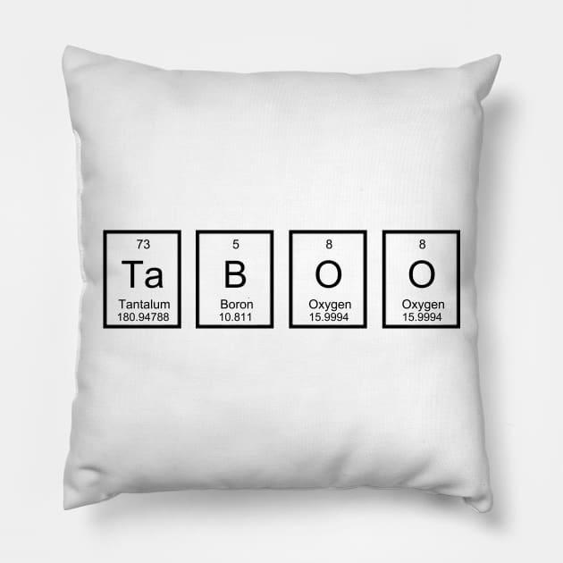 TaBOO two Pillow by RFMDesigns