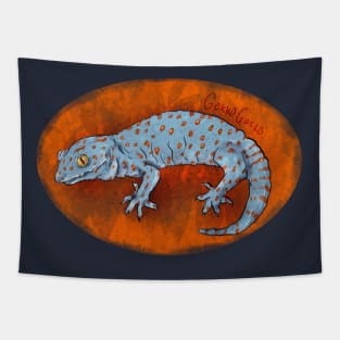 Gekko gecko Tapestry