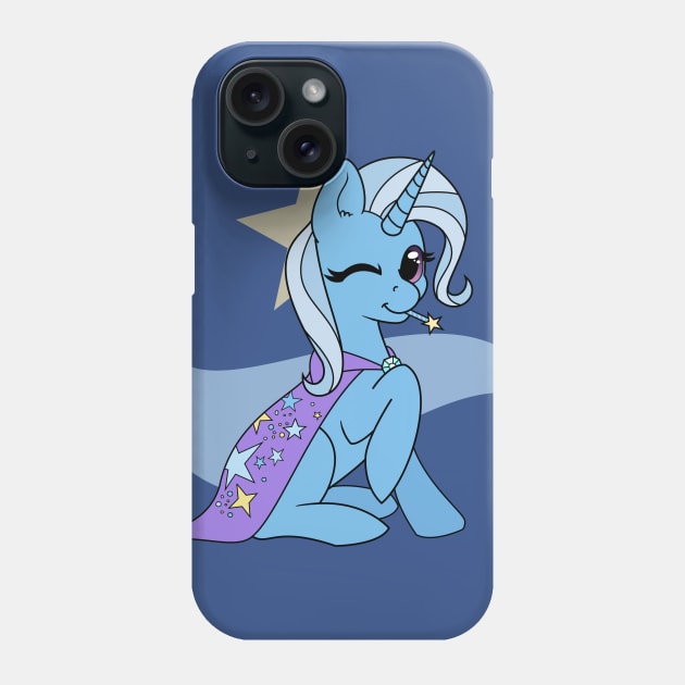 Trixie line Emblem Phone Case by dino