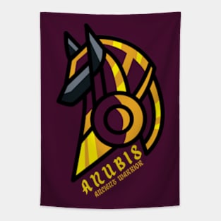 Anubis Ancient Warrior: Ancient Egypt Tapestry