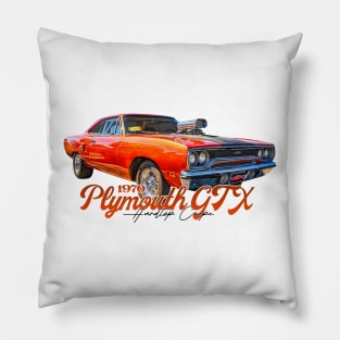 1970 Plymouth GTX Hardtop Coupe Pillow