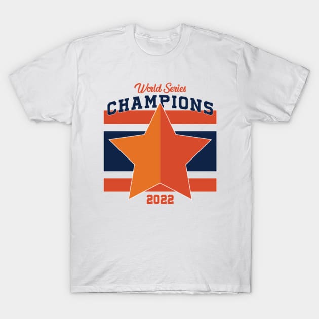 Houston Astros 2022 World Series Baseball Champions T-Shirt