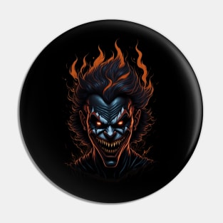 Halloween jocker shirt Pin