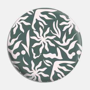 Abstract Boho Botanical 4 -  Plant Pattern Pin