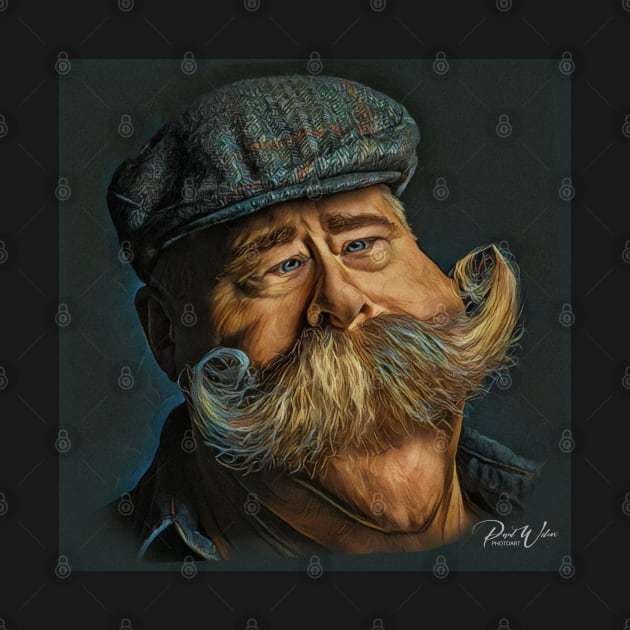 Meet Mr. Handlebars - Funny Face - Caricature by Wilcox PhotoArt