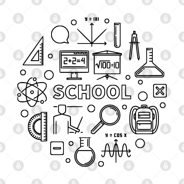 School concept - Back to School by Semenov