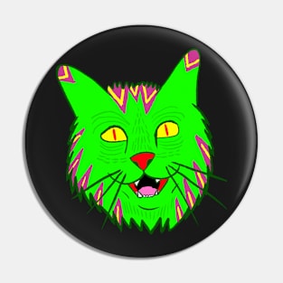 The Laughing Cat Pin