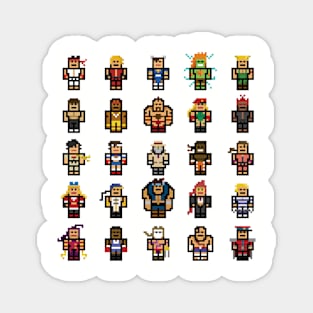 Fighter Pixels Magnet