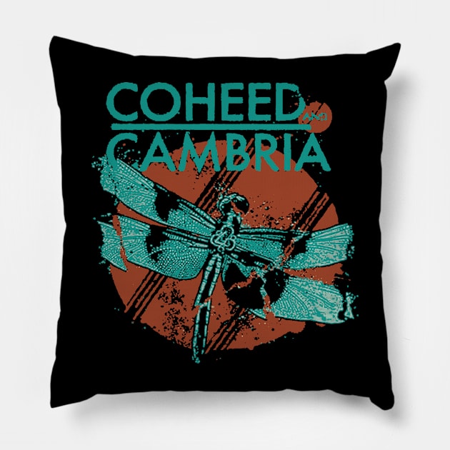 coheed band Pillow by The Dream Art