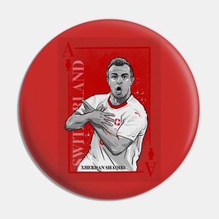 Switzerland xherdan Shaqiri Pin