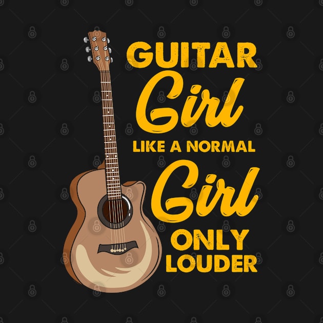 Guitar Girl Like A Normal Girl Only Louder by Fresan