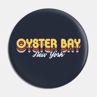 Retro Oyster Bay New York Pin