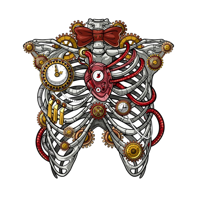 Steampunk Anatomy by underheaven