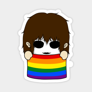 creepypasta pride chibi masky Magnet