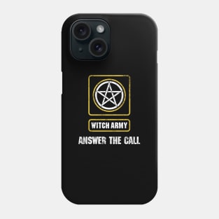 Answer the Call - Motherland Fort Salem Distressed Witch Army logo Phone Case