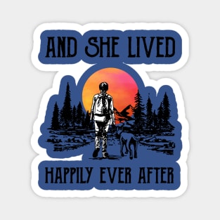 AND SHE LIVED HAPPILY EVER AFTER 1 Magnet