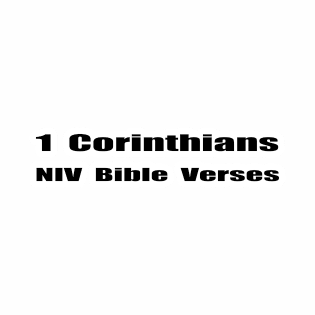 1 Corinthians NIV Bible Verses by Holy Bible Verses