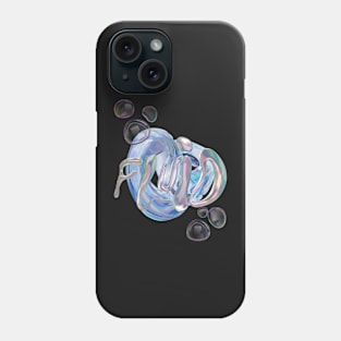 Fluid bubble y2k vibe Phone Case