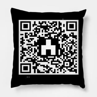 bandersnatch QR code Pillow