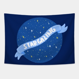 Stargazing Night Sky Tapestry