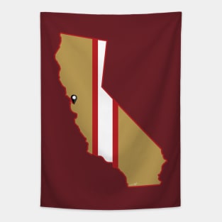 San Francisco Football Tapestry