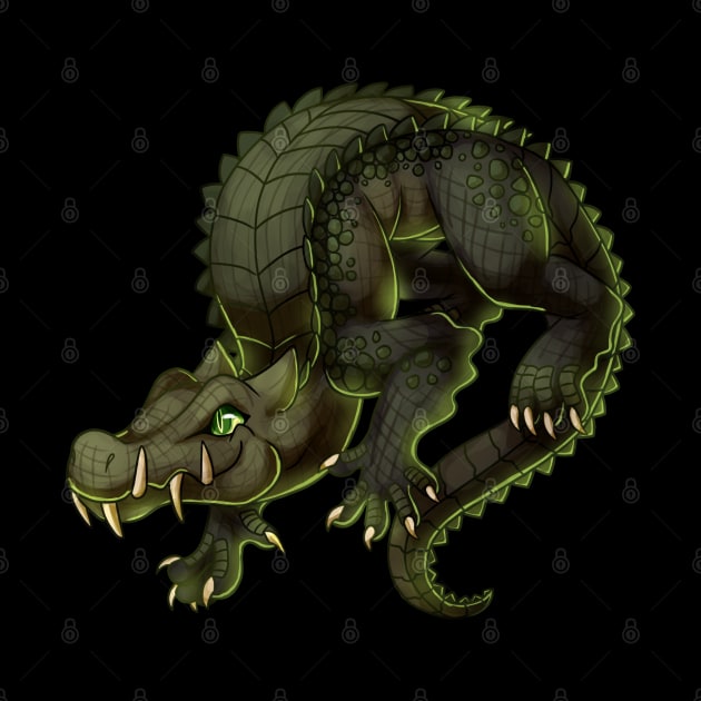 Kaprosuchus by cometkins