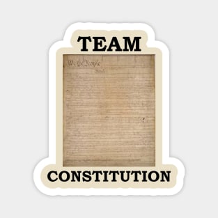 Team Constitution Magnet