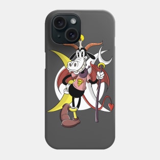 Belzebuth or Beelzebub Baal Zebub dumber Baphomet friend Phone Case