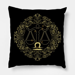 Zodiac Sign Libra Pillow